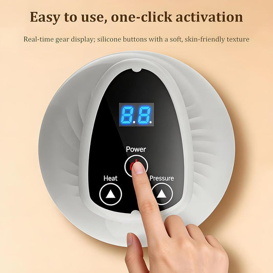 Vacuvia Cellulite Massager 4-in-1 with Suction, Heat and Red Light for Toned Skin and Cellulite Reduction