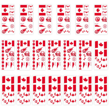 National Flag Temporary Tattoo Stickers Face Match Sports Events Fans Party Gathering Decorations International football matches