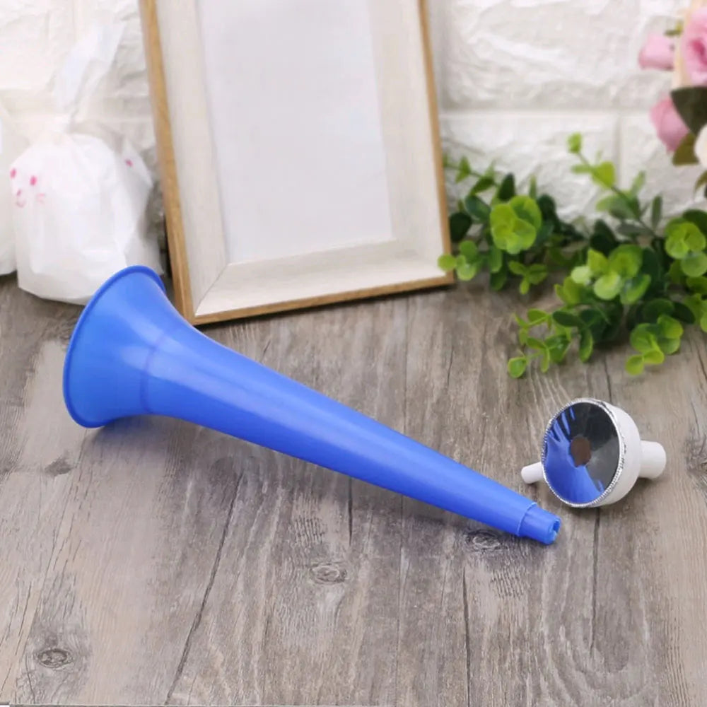 1x Cheer Plastic Horn Football Game Fans Cheerleading Props Vuvuzela Soccer Sports Tournam Children Kids Trumpet Random Color