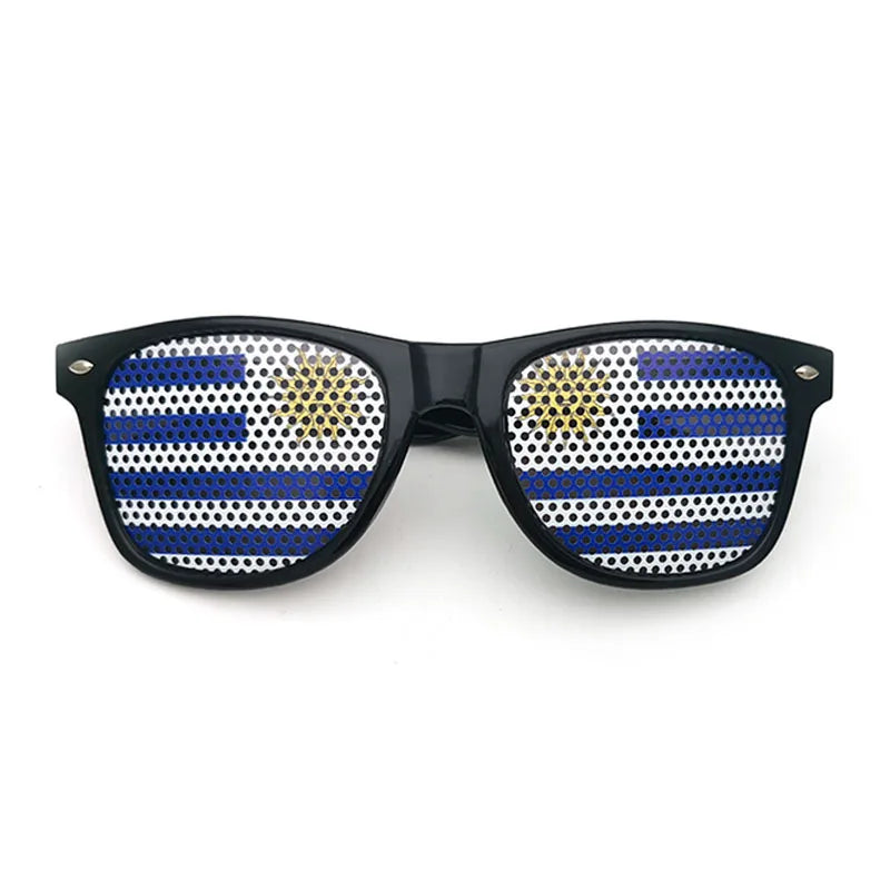 New unisex flag style women men sunglasses Decorative spectacles Eyeglasses Frames for party 42 countries sun glasses