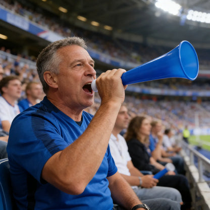 12Pcs 11 Inch Stadium Noise Horn Detachable Design for Soccer Football Events Lightweight Loud Cheering Horns Fan Crowd Support