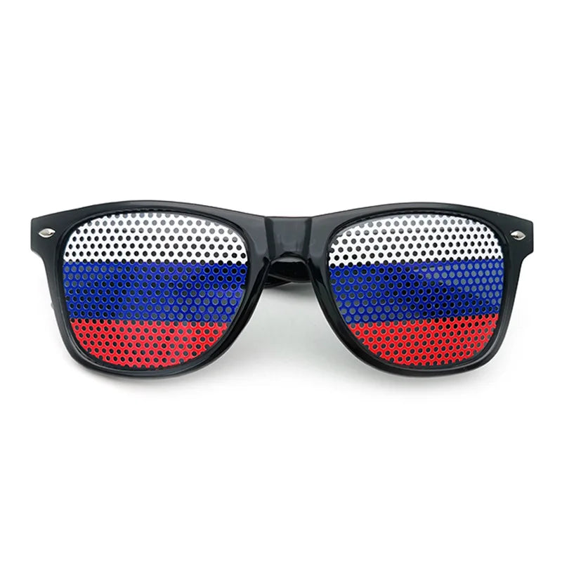 New unisex flag style women men sunglasses Decorative spectacles Eyeglasses Frames for party 42 countries sun glasses