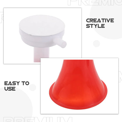 12Pcs 11 Inch Stadium Noise Horn Detachable Design for Soccer Football Events Lightweight Loud Cheering Horns Fan Crowd Support