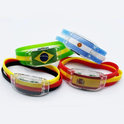 2026 Football National Memorial Scarf Shawl Fan Equipment Mexico Brazil Argentina Fan Cheering Team Commemorative Products