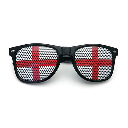 New unisex flag style women men sunglasses Decorative spectacles Eyeglasses Frames for party 42 countries sun glasses