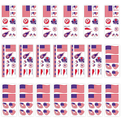 National Flag Temporary Tattoo Stickers Face Match Sports Events Fans Party Gathering Decorations International football matches