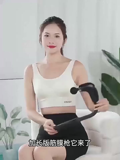 2025 New Smart Fascia Gun Electric Massager Massage Hammer Electric Fascia Gun Home Handheld Hammer Back Artifact Christmas Gift