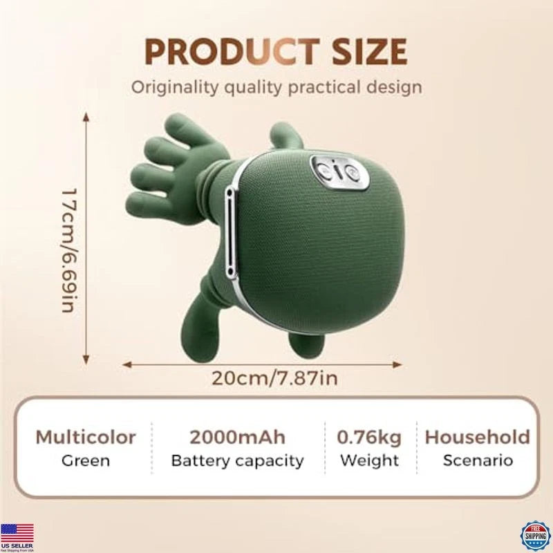 Massage Master for Shoulder, Neck, Electric Kneading Massage Pillow